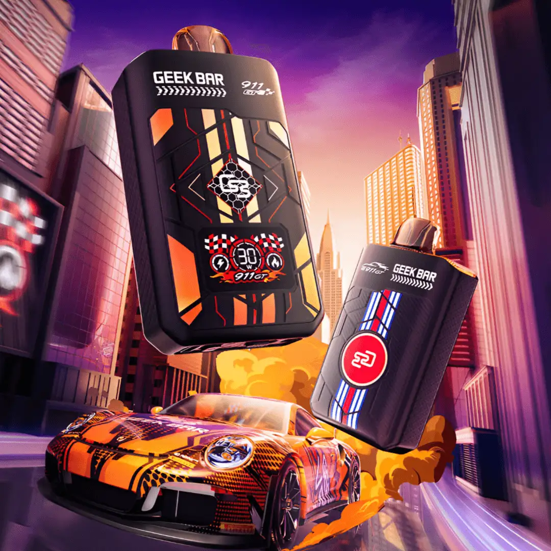 Geek Bar 911 GT 16K Replaceable Flavor Vape - Kit - 【Pod & Charging Device Battery】 - NICEPRO.US
